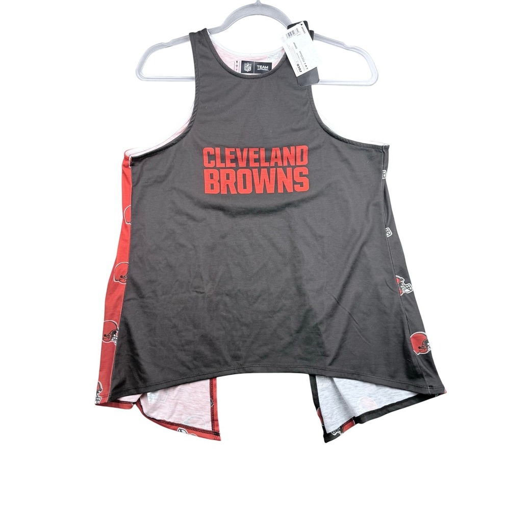 FOCO Cleveland Browns NFL Team Apparel Women's Tank Top Shirt Size‎ Small